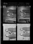 Firefighter of the year (4 Negatives)  (October 9, 1959) [Sleeve 28, Folder a, Box 19]